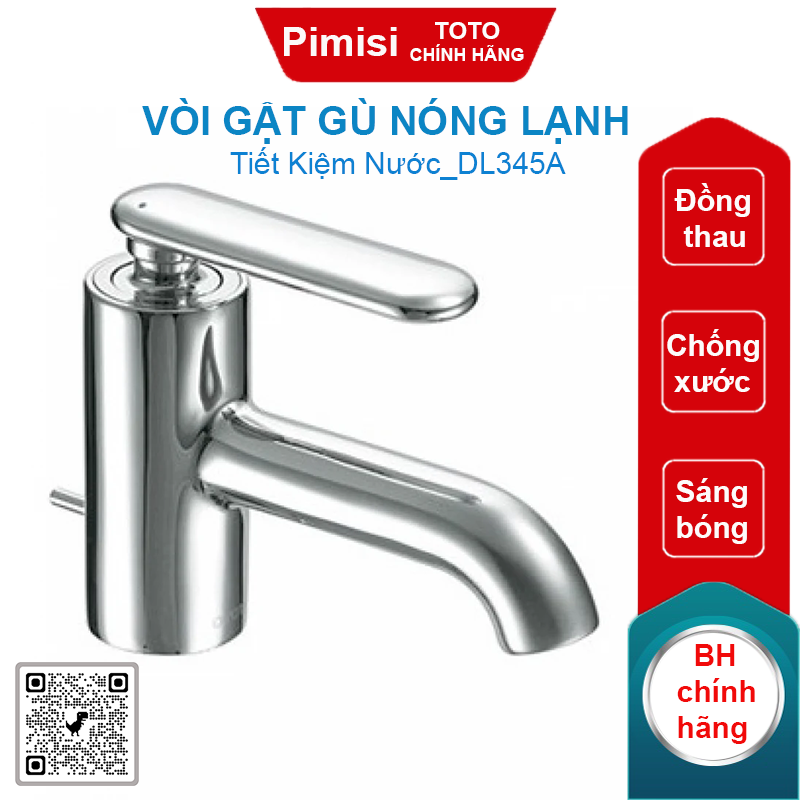Vòi gật gù nóng lạnh TOTO DL345A