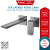 Vòi lavabo Toto TLG02311BB#BGP nóng lạnh âm tường xám than chì mờ