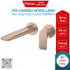 Vòi lavabo Toto TLG04310BB#BRG nóng lạnh âm tường màu vàng hồng