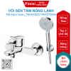 Vòi sen TOTO TBS04302V/TBW07009A tay sen 3 chế độ