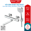 Vòi sen TOTO TBV03427V/TBW02005V nhiệt độ Nhật xả bồn