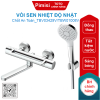 Vòi sen TOTO TBV03429V/TBW01008V nhiệt độ Nhật xả bồn