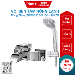 Vòi sen tắm TOTO TBG08302VA/DGH104ZR nóng lạnh