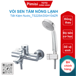 Vòi sen tắm TOTO TS225A/DGH104ZR nóng lạnh