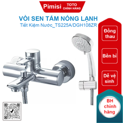 Vòi sen tắm TOTO TS225A/DGH108ZR nóng lạnh
