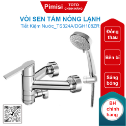 Vòi sen tắm TOTO TS324A/DGH108ZR nóng lạnh
