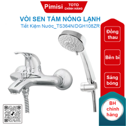Vòi sen tắm TOTO TS364N/DGH108ZR nóng lạnh