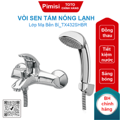 Vòi sen tắm TOTO TX432SHBR nóng lạnh