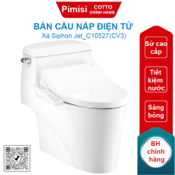 Bàn cầu COTTO C10527(CV3) nắp điện tử