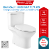 Bàn cầu COTTO C105337(CN5) một khối nắp rửa cơ