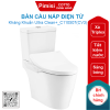 Bàn cầu COTTO C110507(CV3) nắp điện tử