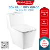 Bồn cầu COTTO C10327 1 khối Quado xả nhấn