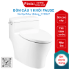 Bồn cầu COTTO C10347 1 khối Pause xả gạt