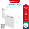 Bồn cầu COTTO C10717 1 khối Grand Tetragon xả nhấn