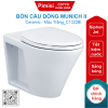 Bồn cầu COTTO C1322BI 2 khối Munich II dùng van xả trực tiếp