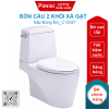 Bồn cầu COTTO C13527 2 khối Riviera xả gạt