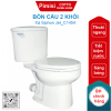 Bồn cầu COTTO C1454 2 khối xả gạt thoát ngang