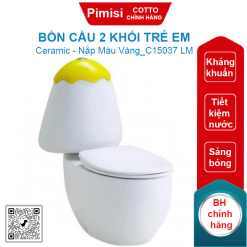 Bồn cầu COTTO C15037 LM Googai hai khối trẻ em