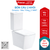 Bồn cầu COTTO C16897 2 khối xả nhấn 3x3 R3