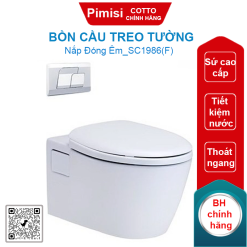 Bồn cầu COTTO SC1986(F) treo tường CHARISMA