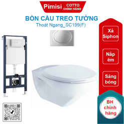 Bồn cầu COTTO SC199(F) treo tường Avanti