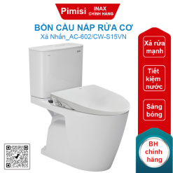 Bồn cầu INAX AC-602/CW-S15VN nắp rửa cơ