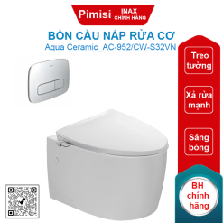 Bồn cầu INAX AC-952/CW-S32VN treo tường nắp rửa cơ