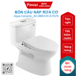 Bồn cầu INAX AC-969/CW-S15VN nắp rửa cơ