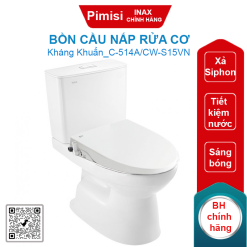Bồn cầu INAX C-514A/CW-S15VN nắp rửa cơ