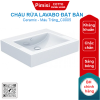 Chậu rửa mặt COTTO C0005 đặt bàn Kate