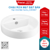 Chậu rửa mặt COTTO C003807 đặt bàn GEO ROUND