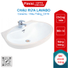 Chậu rửa mặt COTTO C016 âm bàn dương vành