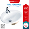 Chậu rửa mặt COTTO C029 dương vành Lisa