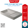 Chậu rửa mặt COTTO CPW0501#MTP đặt bàn 750x500 mm Quil
