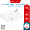 Chậu rửa mặt treo tường COTTO C002 Dorex