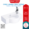 Chậu rửa mặt treo tường COTTO C00547 Space Solution