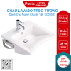 Chậu rửa mặt treo tường COTTO SC00537 giành cho người khuyết tật