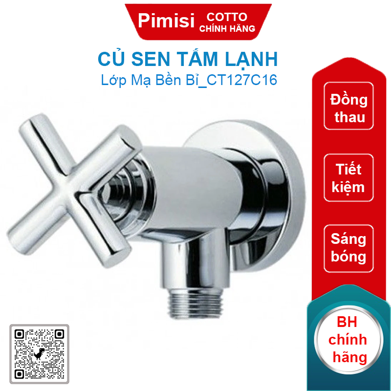 Củ sen tắm COTTO CT127C16 lạnh