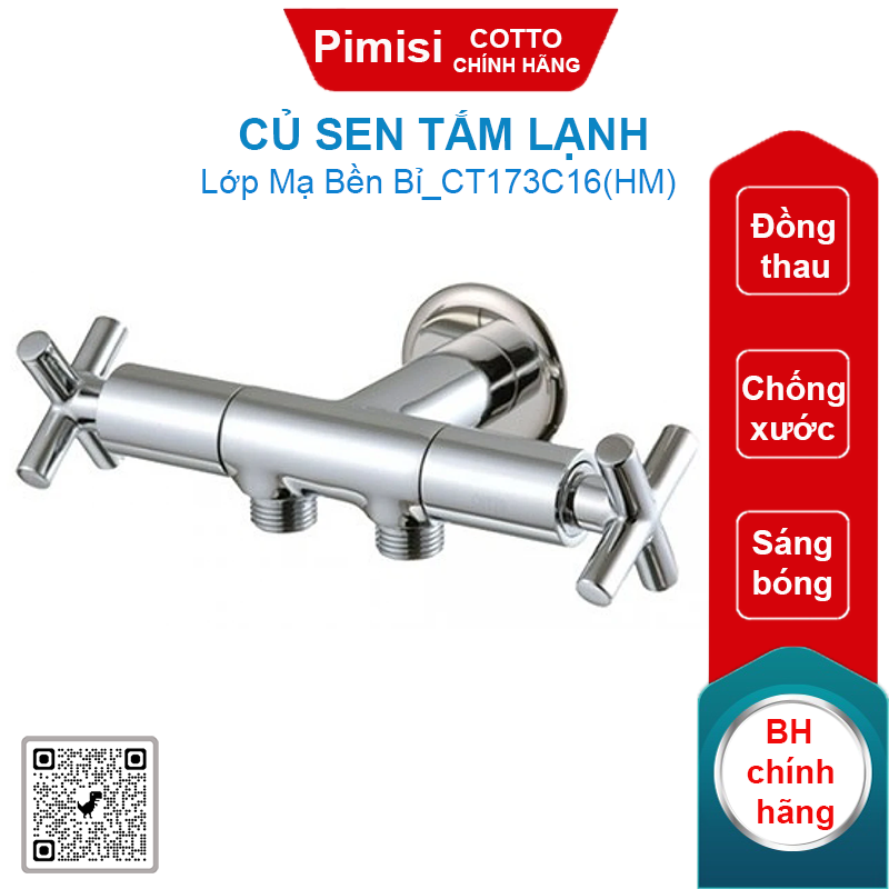Củ sen tắm COTTO CT173C16(HM) lạnh