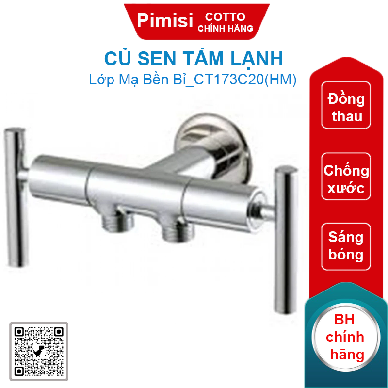 Củ sen tắm COTTO CT173C20(HM) lạnh