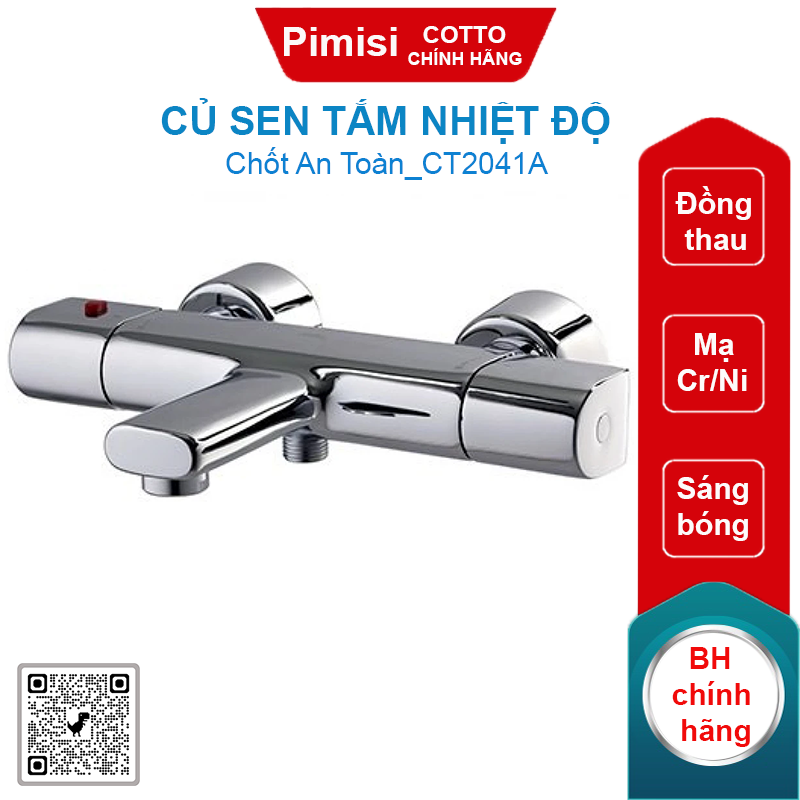 Củ sen tắm COTTO CT2041A nhiệt độ