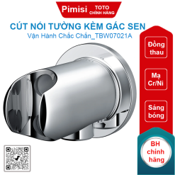 Cút nối tường TOTO TBW07021A kèm gác sen