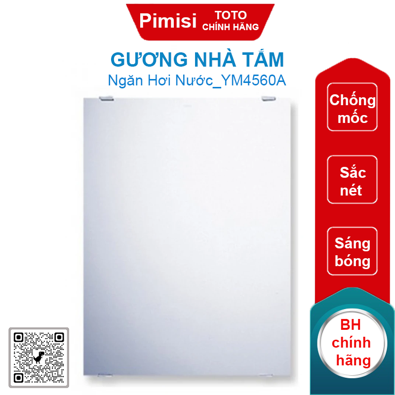 Gương nhà tắm TOTO YM4560A chống mốc