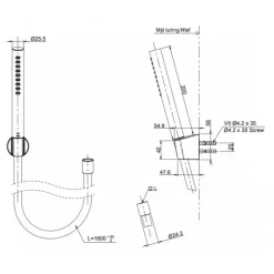 Alternative view of Bát sen TOTO TBW02017B#BFG 1 chế độ màu vàng Pháp mờ