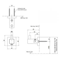 Alternative view of Móc áo TOTO YRH408V