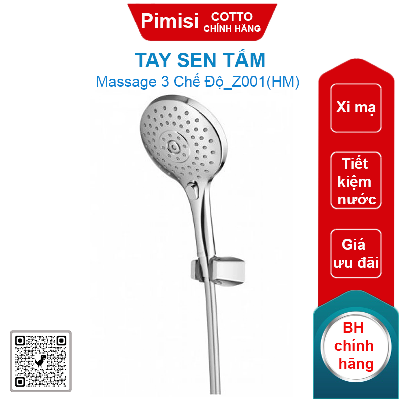 Tay sen Cotto Z001(HM) 3 chức năng
