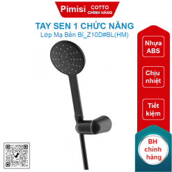 Tay sen Cotto Z10D#BL(HM) 1 chức năng màu đen