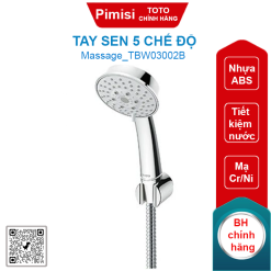 Tay sen TOTO TBW03002B massage 5 chế độ