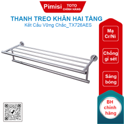 Thanh treo khăn TOTO TX726AES hai tầng