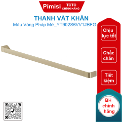 Thanh vắt khăn TOTO YT902S6VV1#BFG màu vàng Pháp mờ